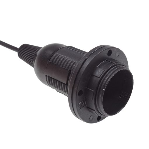 Black SES Lampholder With In Line Switch [PLU64974] - Image 3