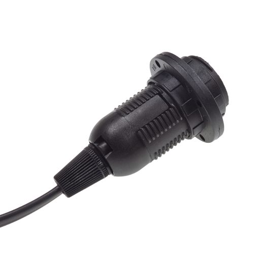 Black SES Lampholder With In Line Switch [PLU64974] - Image 2
