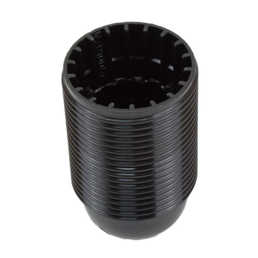 Black BC 40mm Dia Threaded Lampholder [PLU34976]