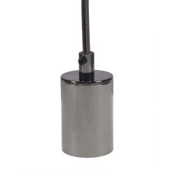 ES | E27 | Edison Screw Black Pearl Lampholder Cup and Cord Grip 3417541