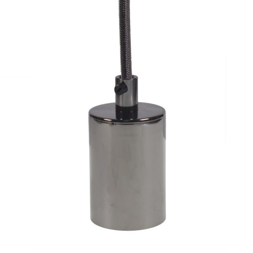 ES | E27 | Edison Screw Black Pearl Lampholder Cup and Cord Grip 3417541