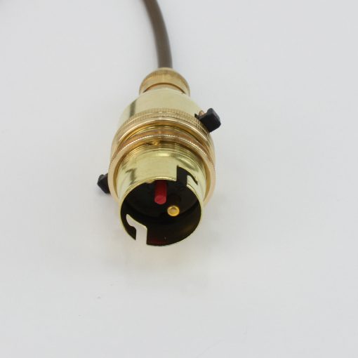 Pre Made Gold Lead With Brass BC Swiched Lampholder [PLU44617] - Image 4