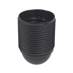 E26 US Black Threaded Lamp Holder 3240221