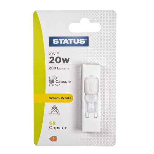 LED G9 Capsule 2w Warm White PLU8332