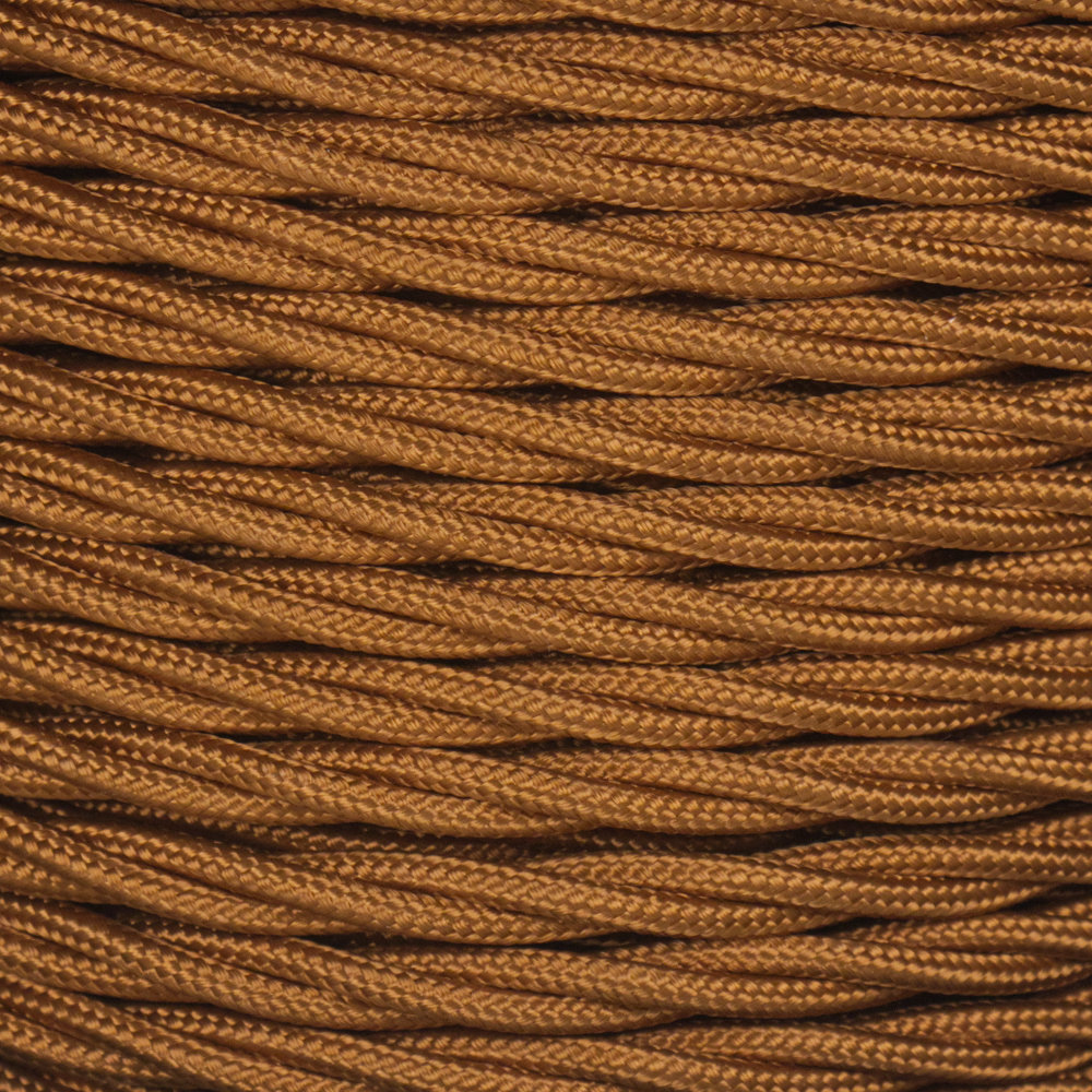 3 Core Braided Antique Gold Individually Twisted 0.75mm 21134