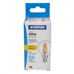 LED SES Golf Ball 4w Filament Warm White [3337062]