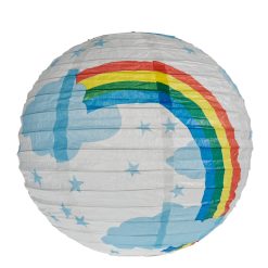 Paper Lantern 35cm White Rainbow 8232160