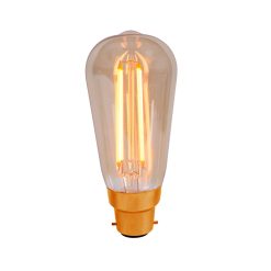 BC | Bayonet Cap 3.3W LED Vintage Squirrel Cage Lamp 60795