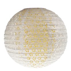 Double Lacy Paper Lantern 30cm Apricot 8232169