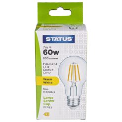 ES | Edison Screw GLS 7w Filament LED Lamp 2281470