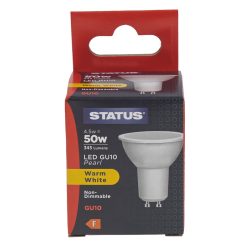 GU10 LED 4.5w Warm White Non Dimmable PLU10135
