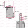 ES | E27 | Edison Screw Porcelain Lampholder with Reversed Bracket 12358 - Image 3