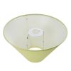 Conical Shade 25cm Taped Edge Primrose Yellow 8126102 - Image 2