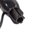 BC | B22 | Bayonet Cap Lampholder Bottle Adaptor with Lead Black 5593445