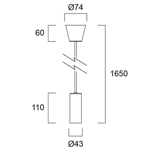 ES | E27 | Edison Screw Brushed Brass Pendant Light Fitting 5088867