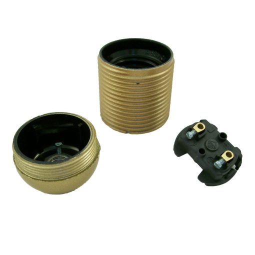 ES Threaded Gold Lampholder [PLU38321]