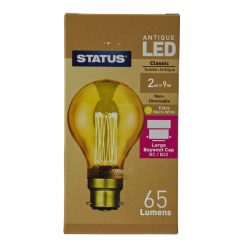 LED BC | B22 Golden Antique GLS 2w 7263793