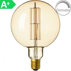 Giant 8w ES Antique Amber LED Filament 4297819 | Lampspares.co.uk