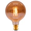 4W Led Vintage 80MM Globe Amber BC [01463]