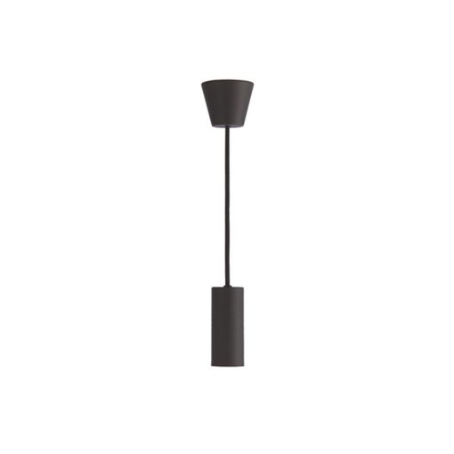 ES | E27 | Edison Screw Black Pendant Light Fitting 5088865