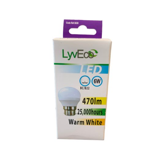 LED 6w Golf Ball BC LYV3639